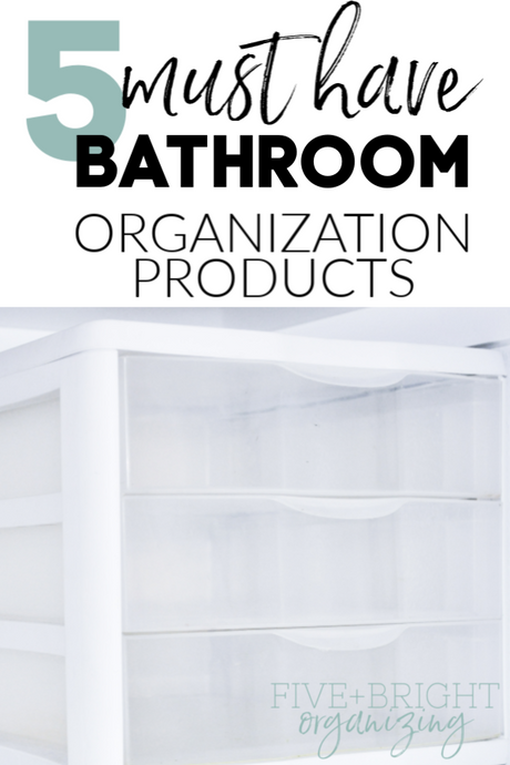 5 affordable bathroom organization products you'll love!