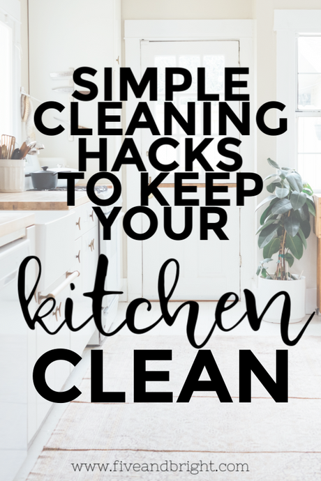 Clean Kitchen Hacks for Busy People