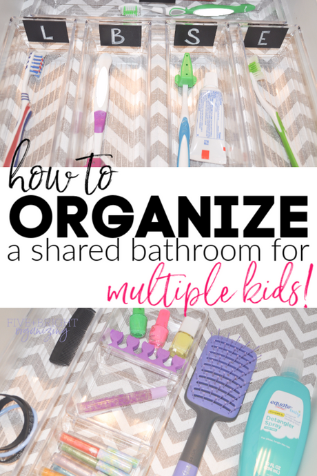Shared Bathroom Organization Ideas