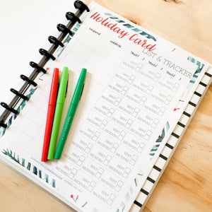Christmas Planner Printable & Activity Bundle - Christmas budget planner, Holiday Card List, Baking List, Gift Idea Planner